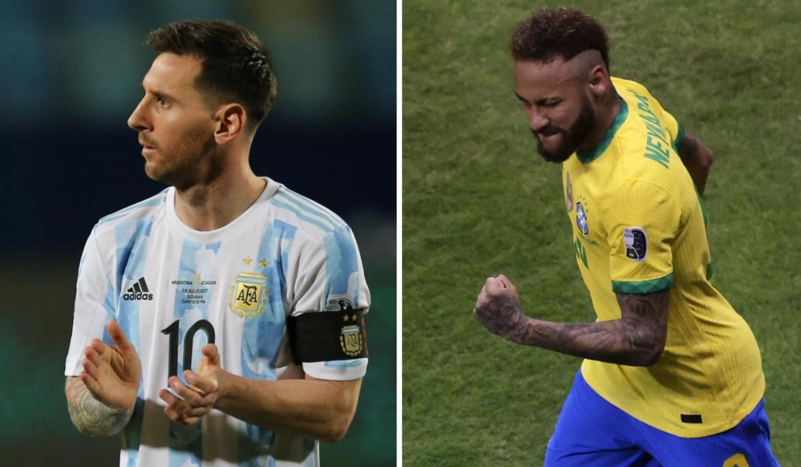 Lionel Messi y Neymar, Copa América, Reuters