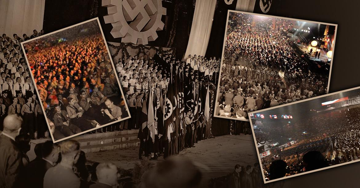 Los fantasmas del acto nazi en el Luna Park de Buenos Aires en 1938