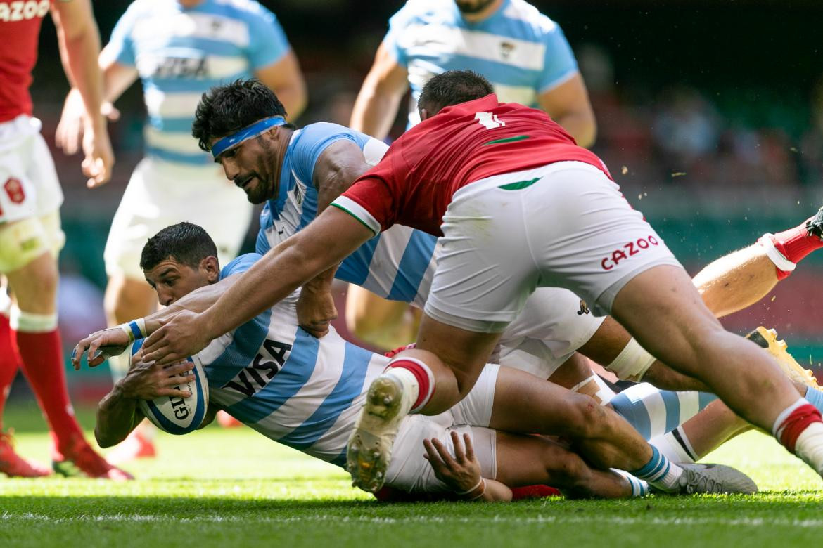 Los Pumas vs. Gales en Cardiff, AGENCIA NA