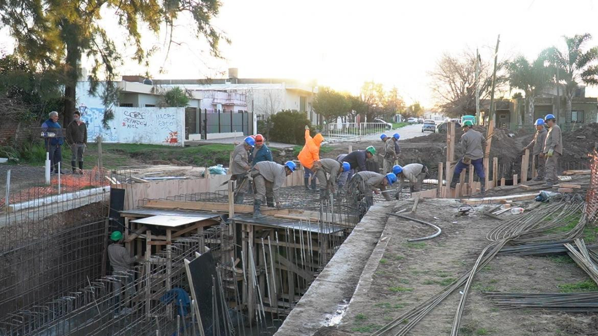 AVANZA LA OBRA HIDRÁULICA DEL ARROYO TORRES en Merlo