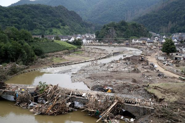 Daños infraestructuras por tormentas en Alemania se estiman en 2.000 millones Berlín,