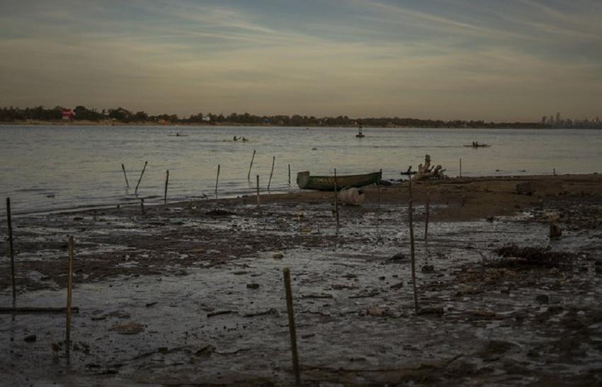 Histórica bajante del río Paraná