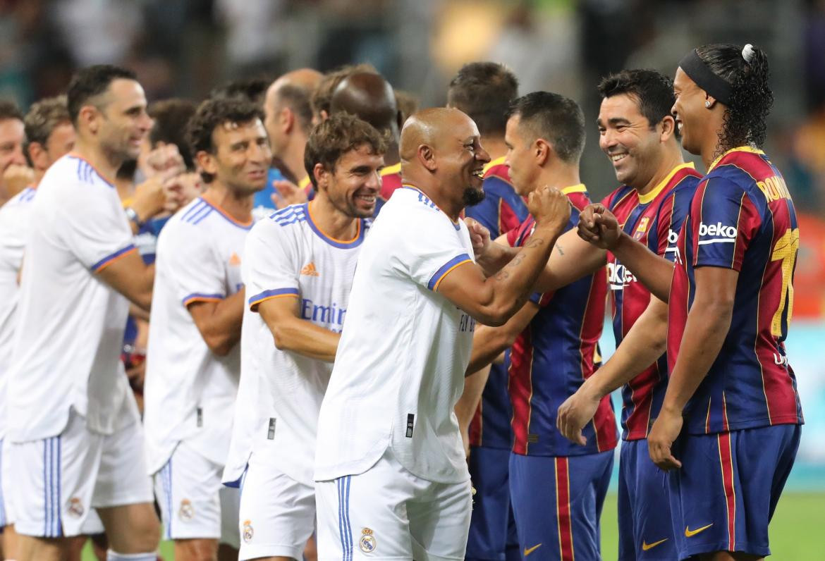 Partido de Leyendas entre Real Madrid y Barcelona en Tel Aviv, AGENCIA EFE