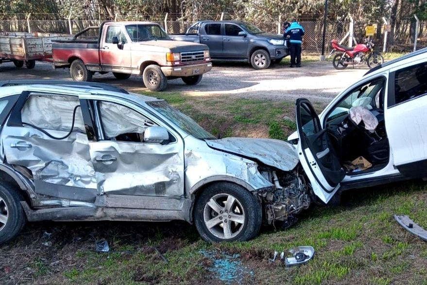 Choque en Ruta 2, Rocío Quiroz y su hija heridas