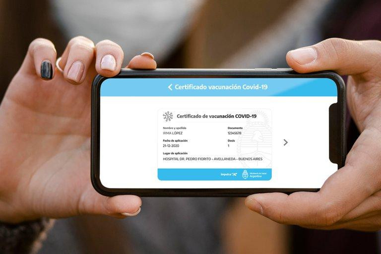 Certificado de vacunación, Provincia de Buenos Aires