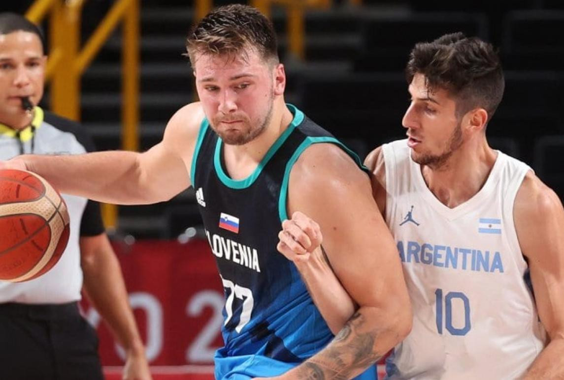 Basquet Argentina, Tokio 2021, ante Eslovenia, NA