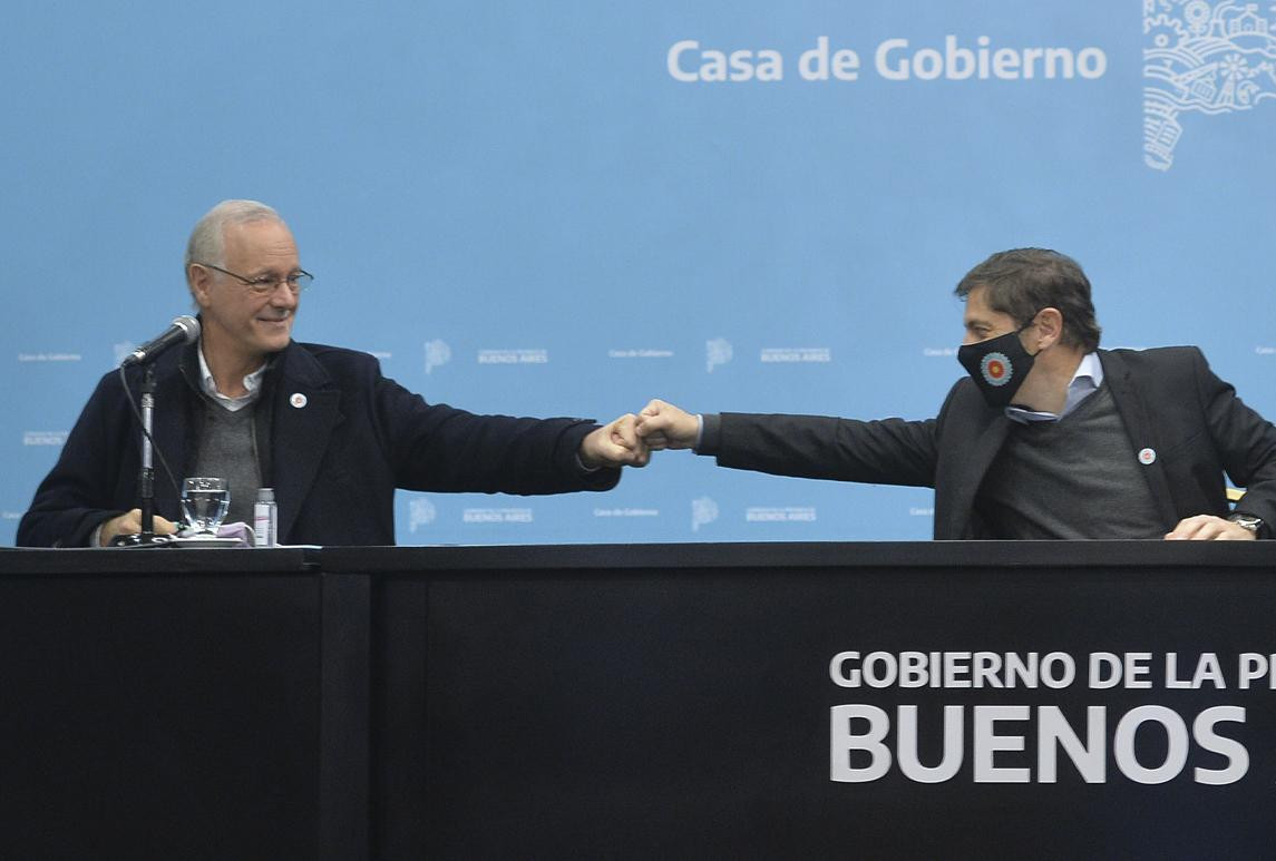 Daniel Gollan y Axel Kicillof, NA