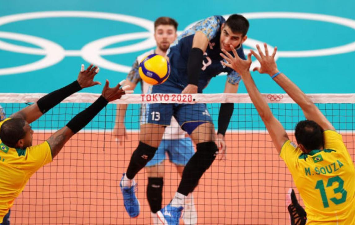 Voley, Argentina vs. Brasil, Juegos Olímpicos Tokio 2020, NA