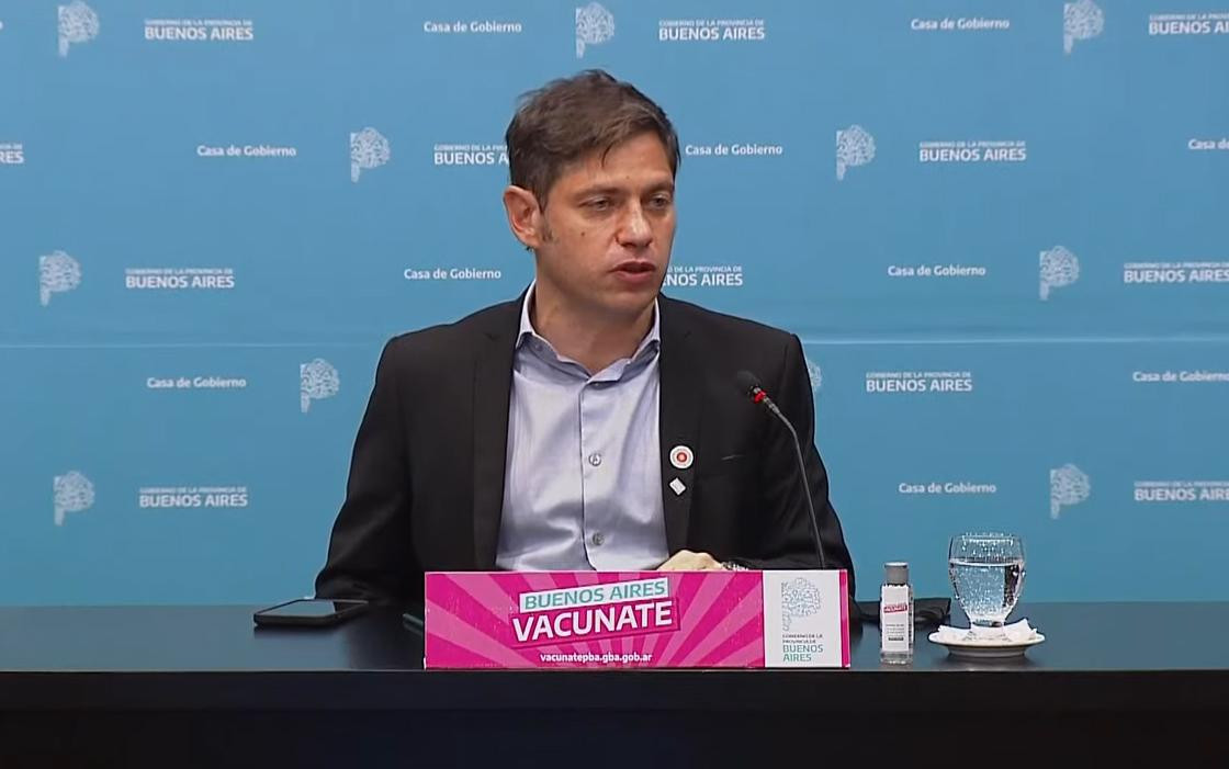 Axel Kicillof, gobernador de la provincia de Buenos Aires