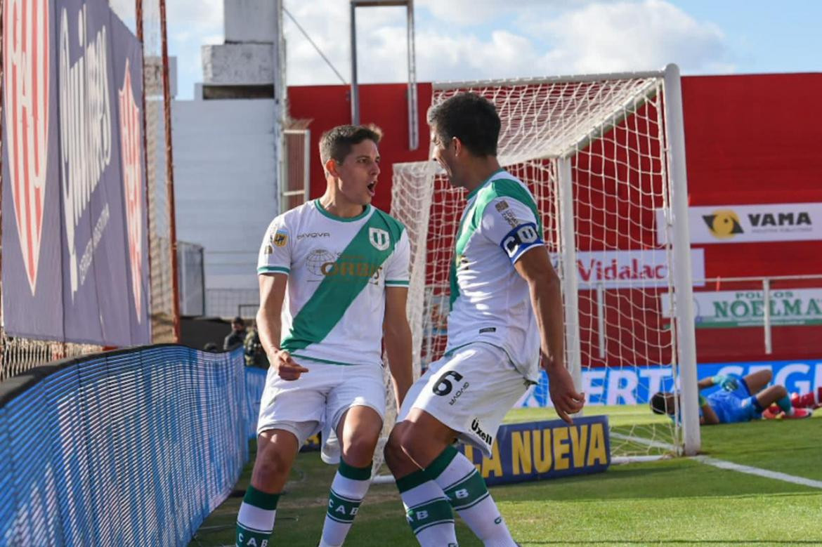 Festejo de Banfield ante Unión por la Copa de la Liga Profesional