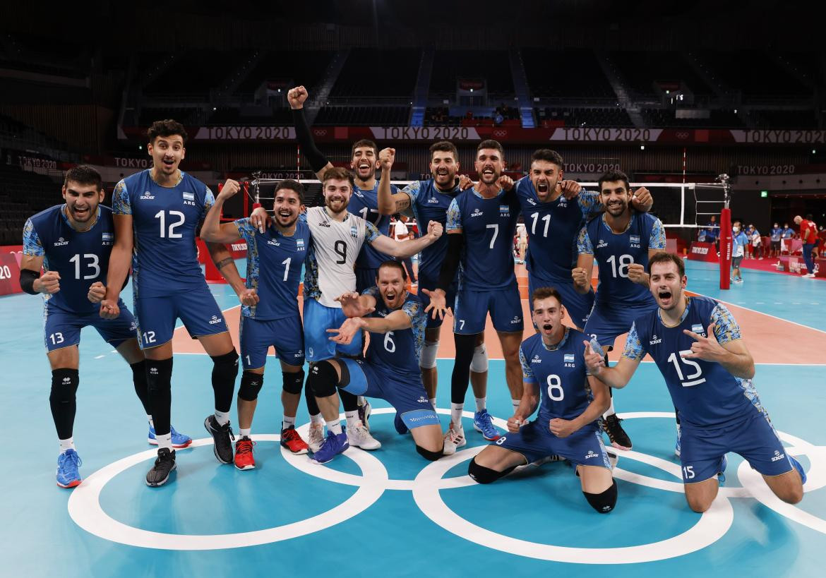 Selección Argentina de Voley, Tokio 2020, Reuters