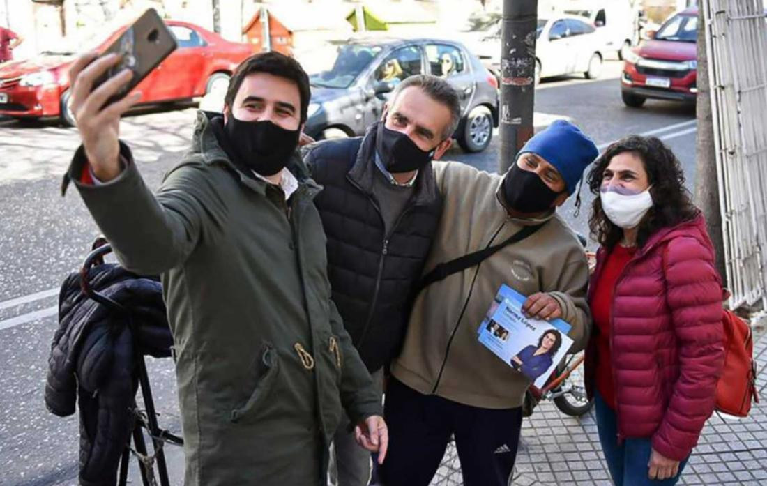 Agustín Rossi, campaña electoral, NA