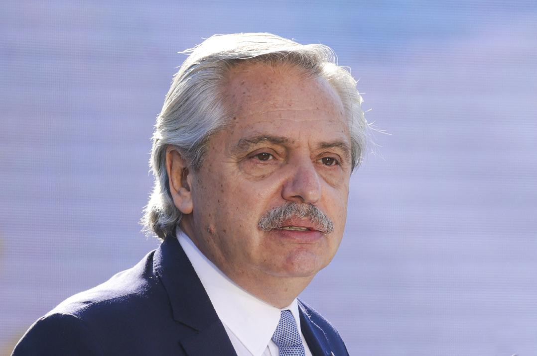 Alberto Fernández, presidente de Argentina, NA