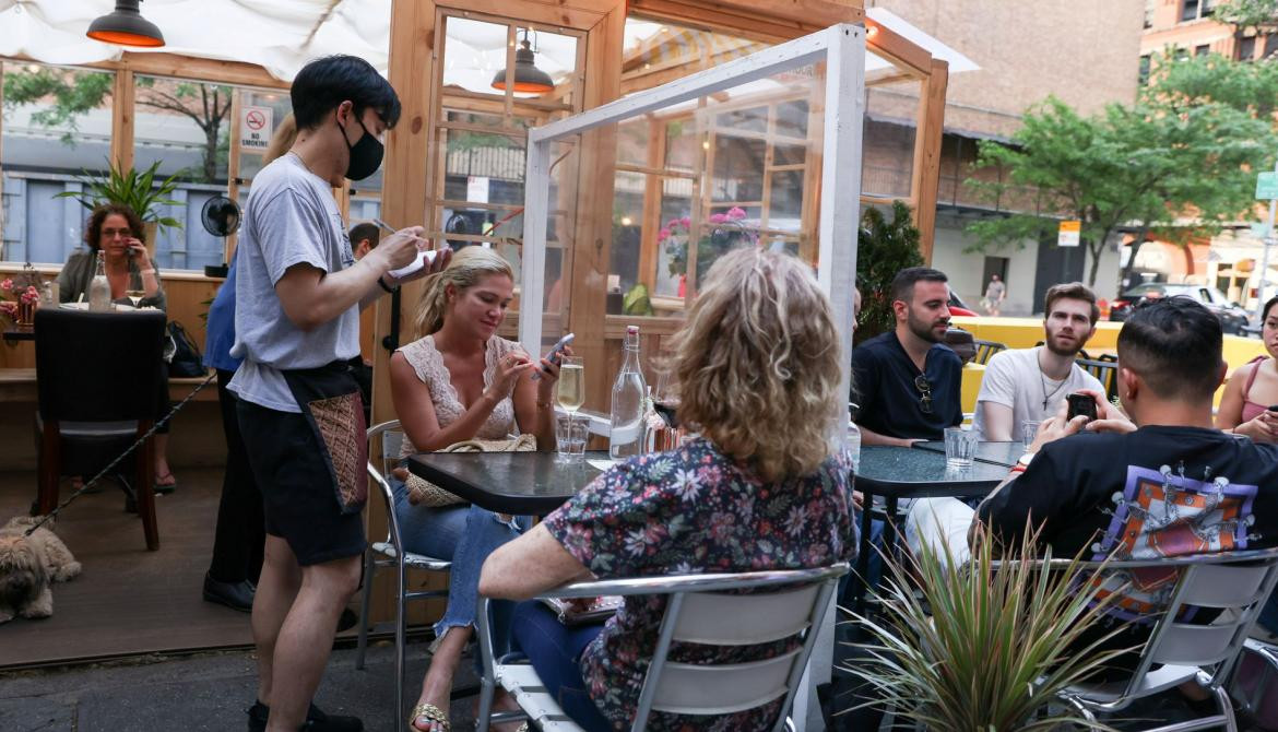 Restaurante de Nueva York, Reuters