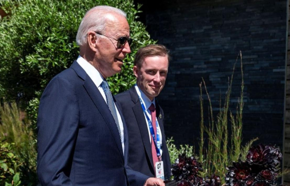 Joe Biden y Jake Sullivan, NA