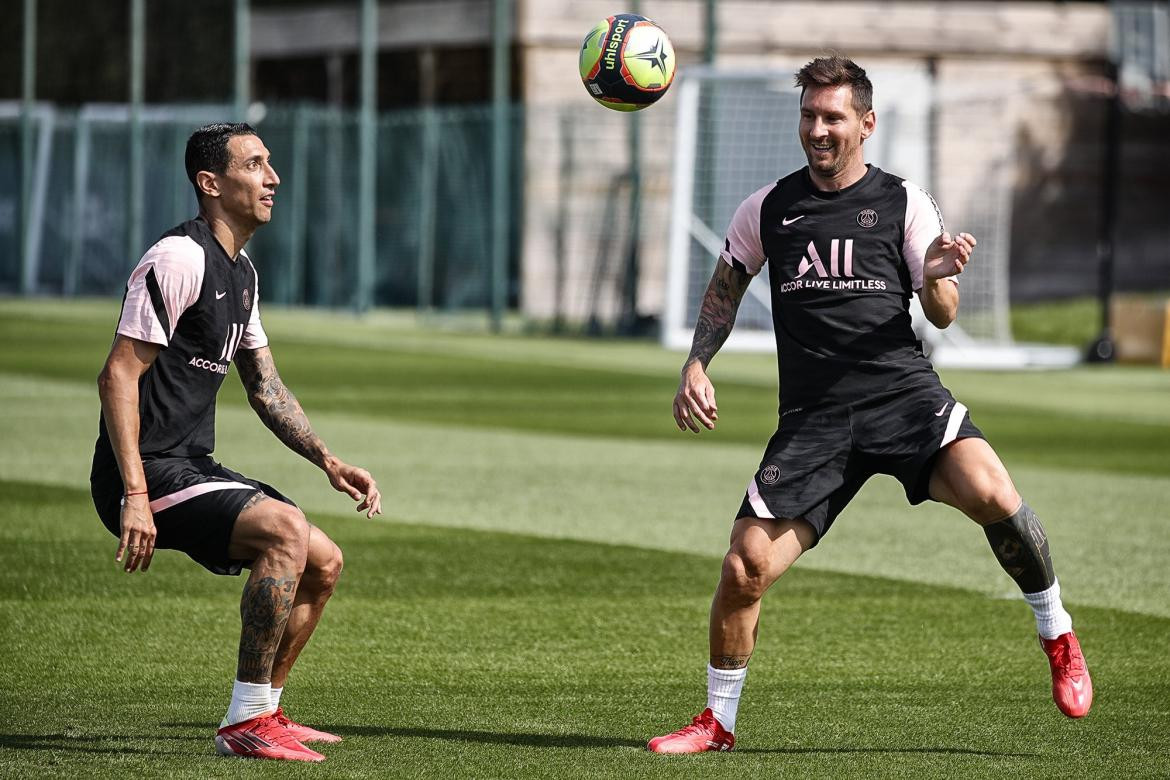 Ángel Di María y Lionel Messi, AGENCIA NA