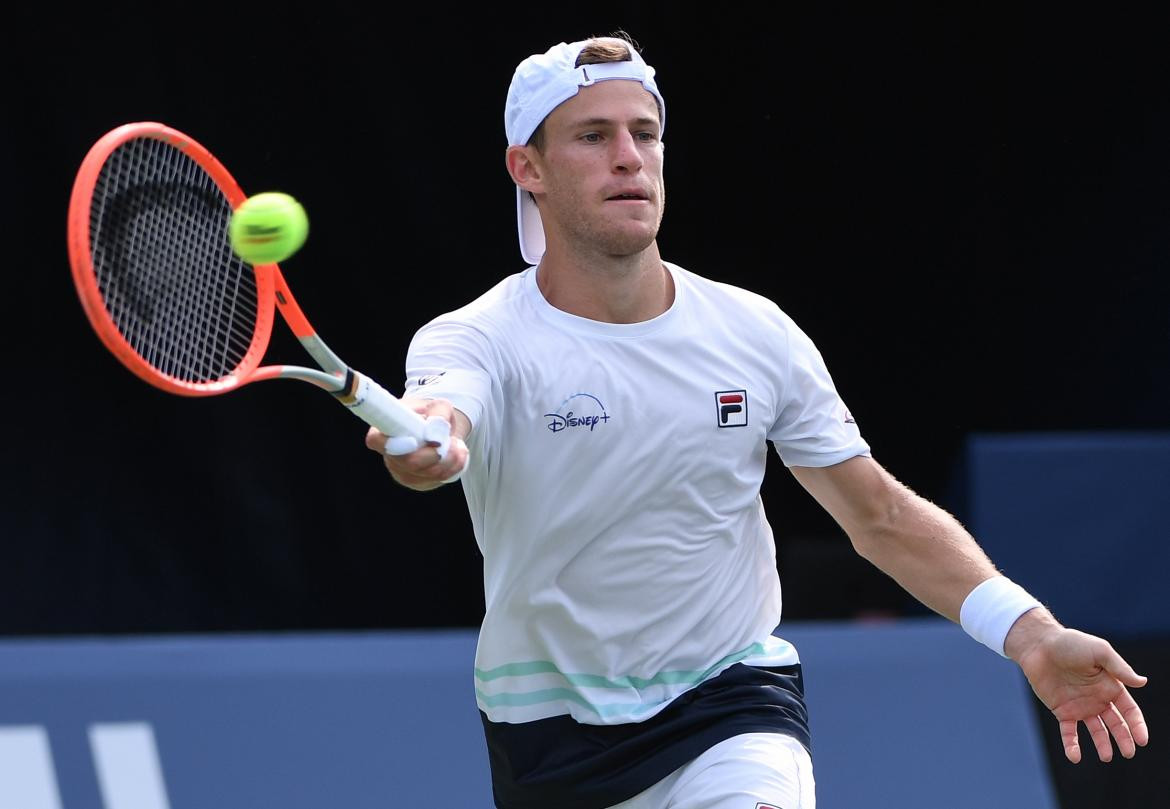 Diego Schwartzman en el Masters 1000 de Toronto, REUTERS