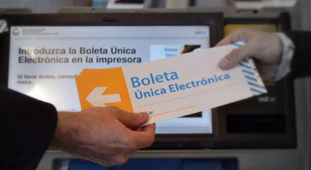 Elecciones, boleta electrónica, NA