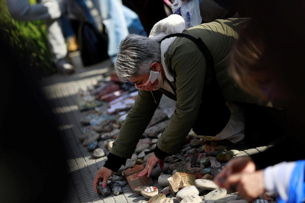 Marcha en memoria de fallecidos por coronavirus y en protesta por gestión del Gobierno de la pandemia, EFE	