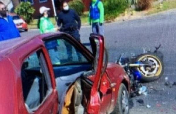 Accidente de auto del ex independiente