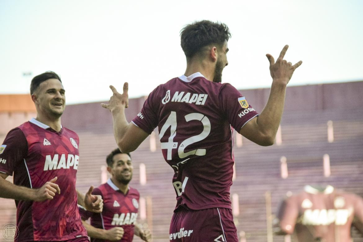 Festejo de Lanús ante Gimnasia por la Liga Profesional de Fútbol, AGENCIA NA