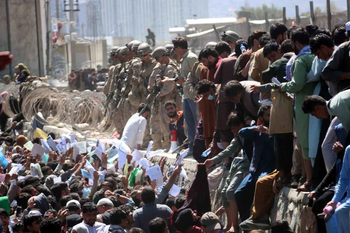 Situación en el aeropuerto de Kabul, EFE