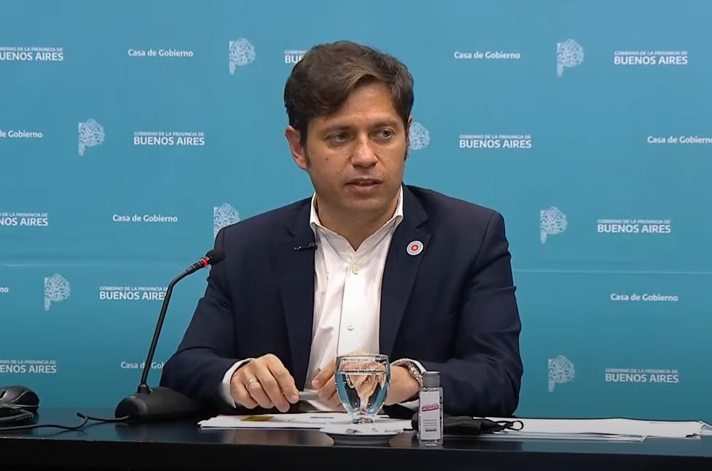 Axel Kicillof, gobernador de la provincia de Buenos Aires