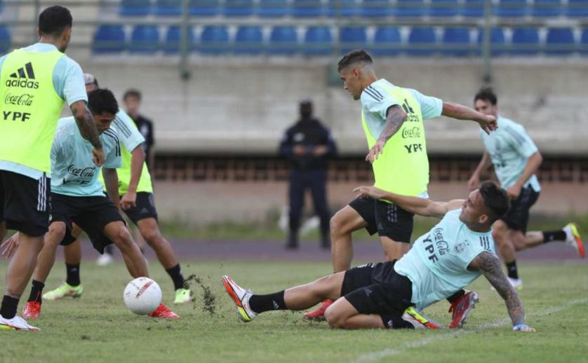 Selección Argentina, entrenamientos, NA