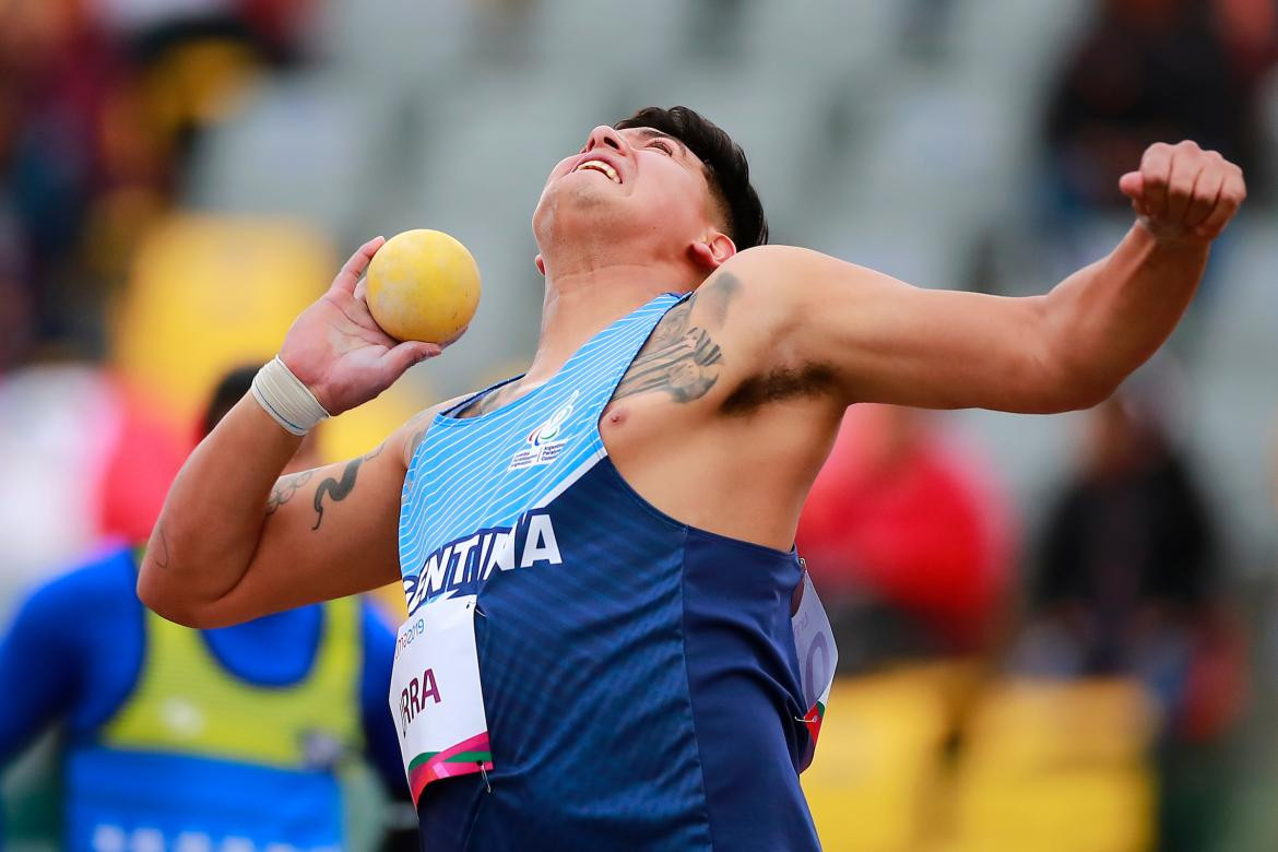 El rionegrino Hernan Urra se consagró Subcampeón Paralímpico en Lanzamiento de Bala, NA