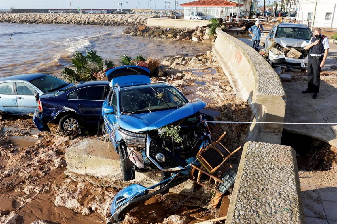 España: lluvias torrenciales, pueblos bajo el barro y al menos dos muertos