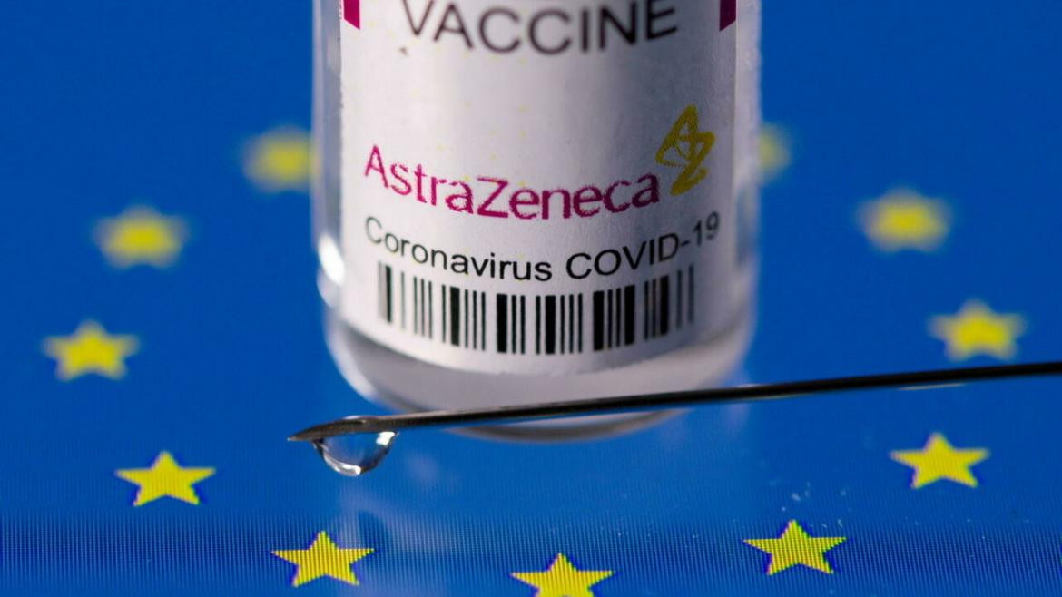 AstraZeneca y UE, foto Reuters