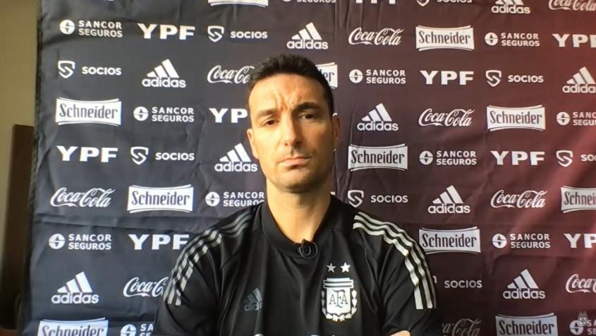 Conferencia de prensa de Lionel Scaloni