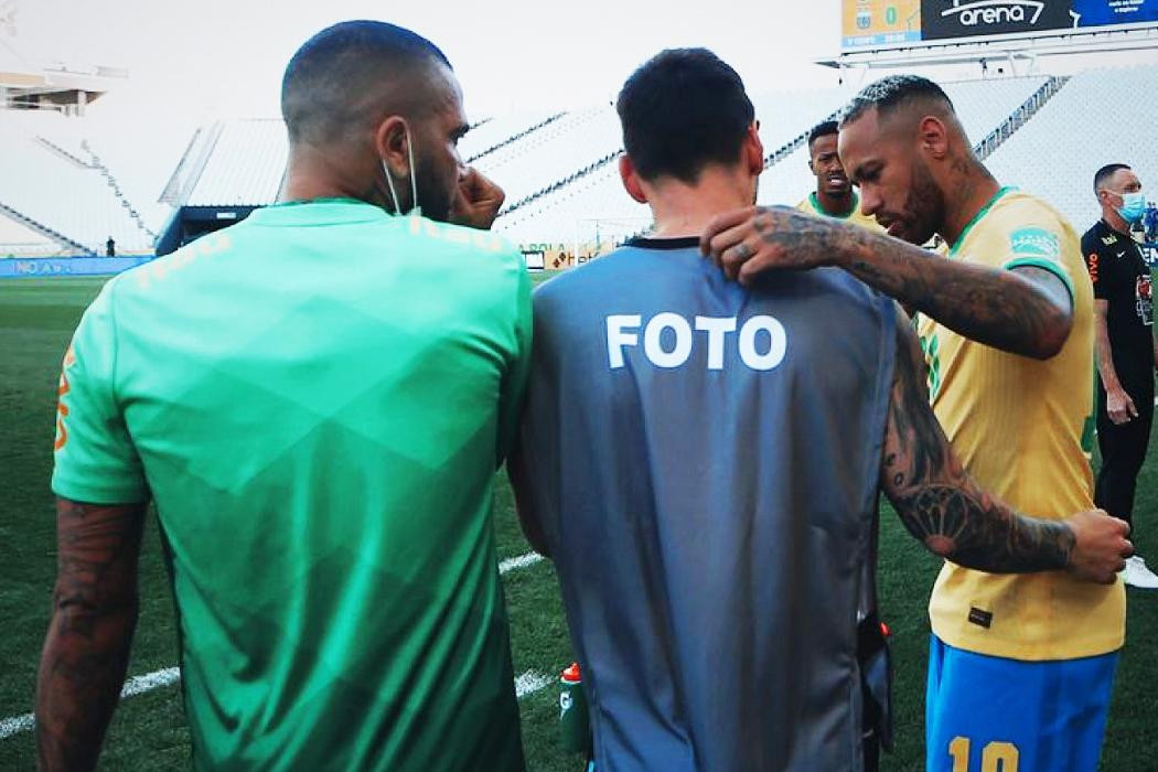 Partido entre Brasil y Argentina, suspensión, Neymar, Messi, NA