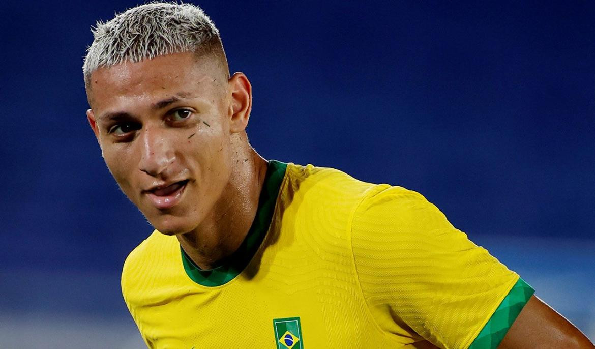 Richarlison, jugador de Brasil, Reuters