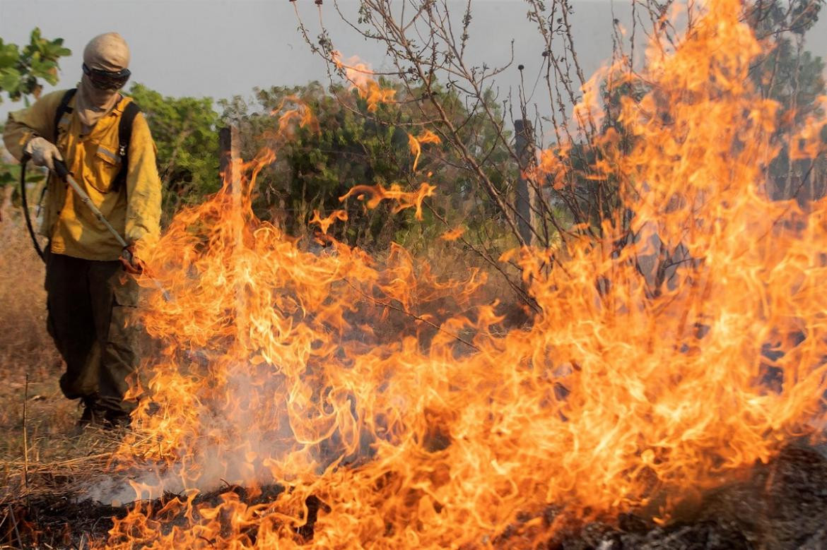 Incendios forestales en Brasil. EFE.