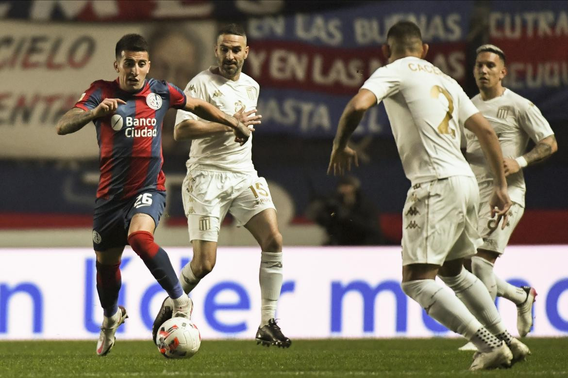 San Lorenzo y Racing por la undécima fecha del torneo de la Liga Profesional, NA