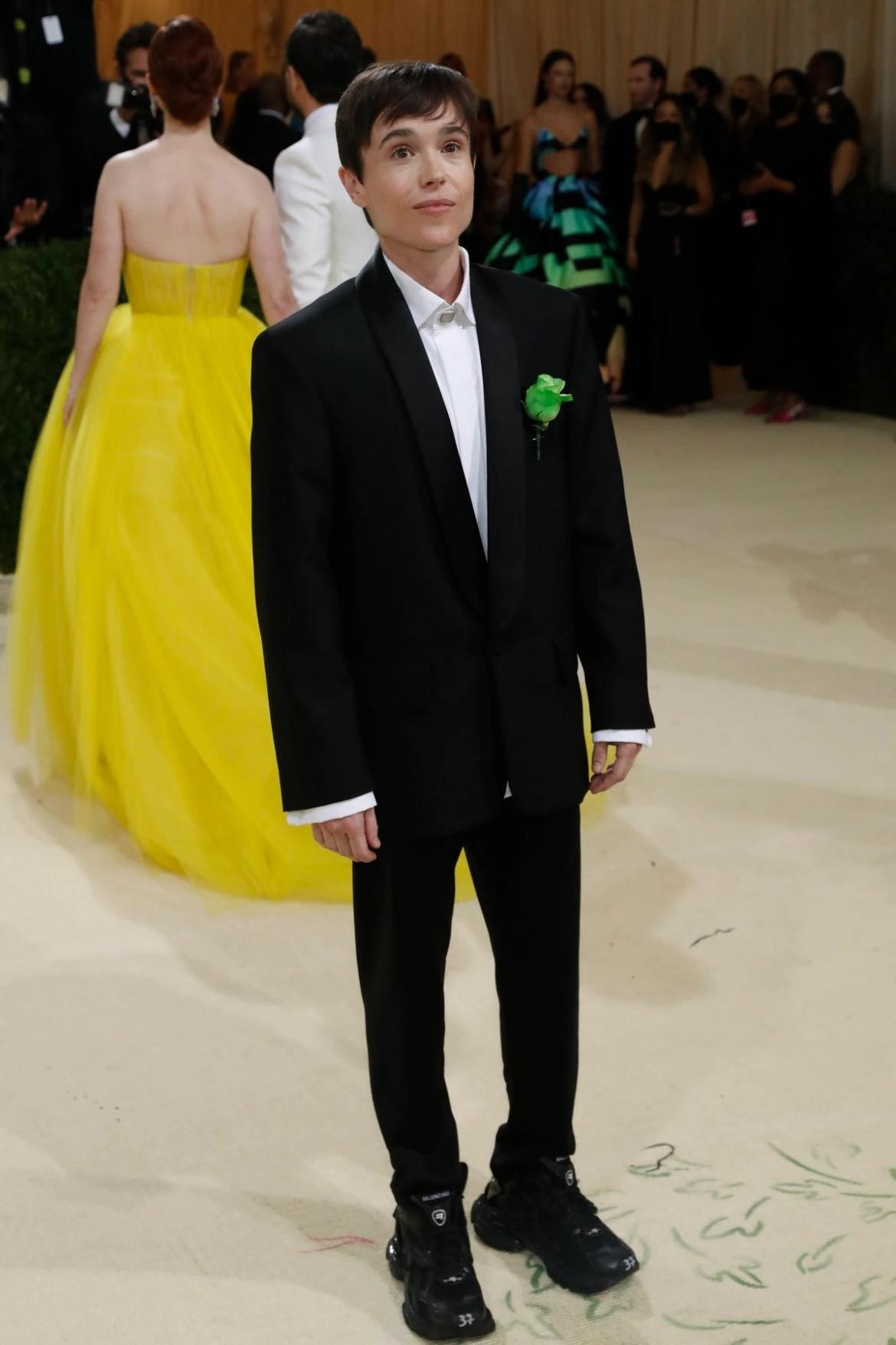 Elliot Page en la MET Gala, Reuters