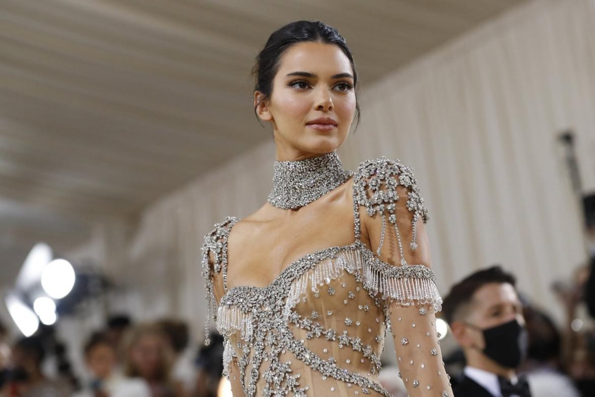 Kendall Jenner en la MET Gala, Reuters