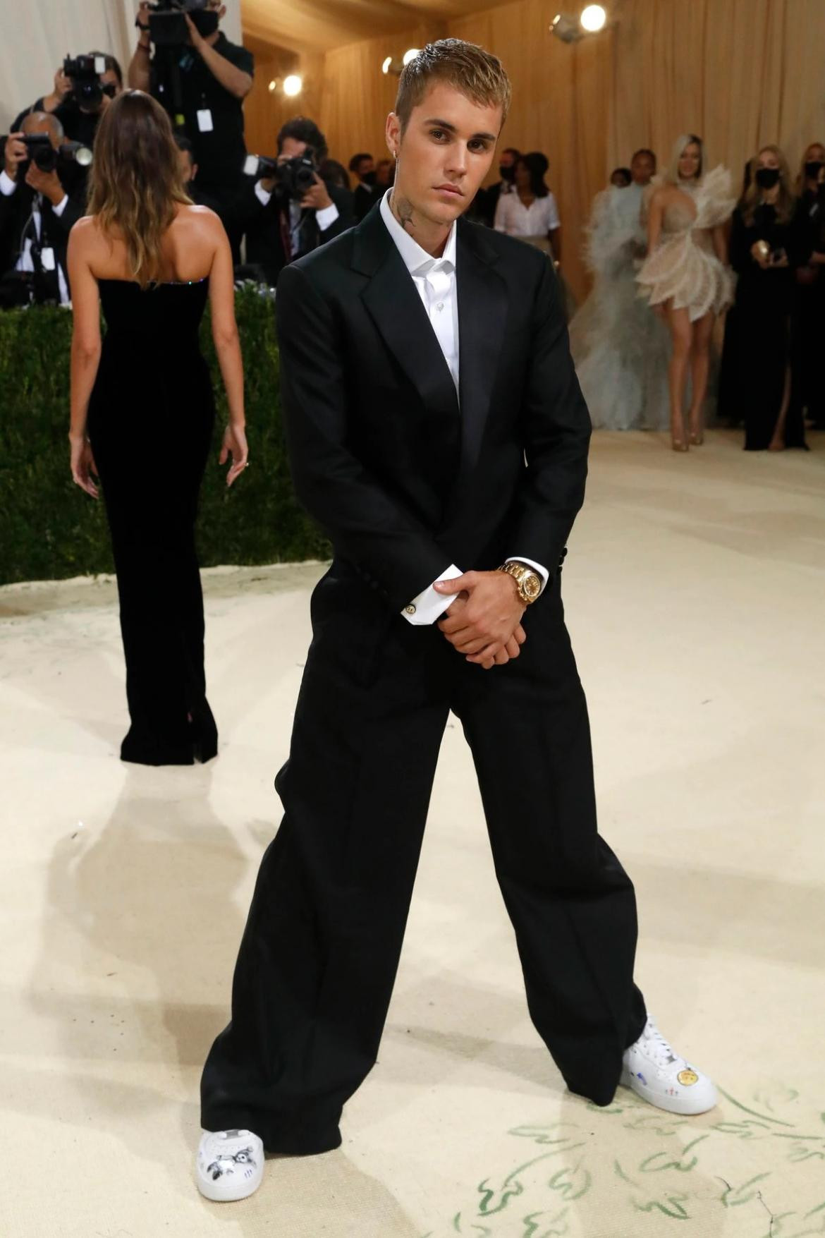 Justin Bieber en la MET Gala, Reuters