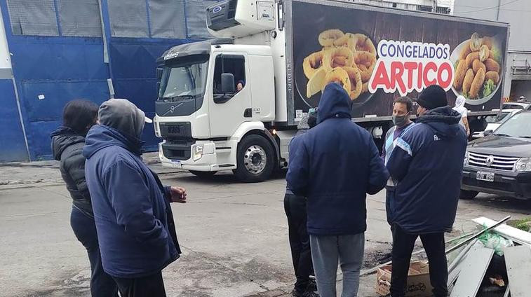 Bloqueo una empresa en Mar del Plata 