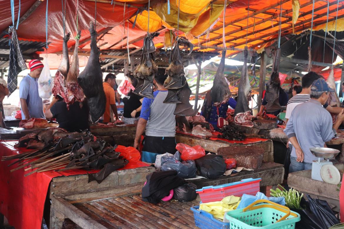 Mercados asiáticos de animales