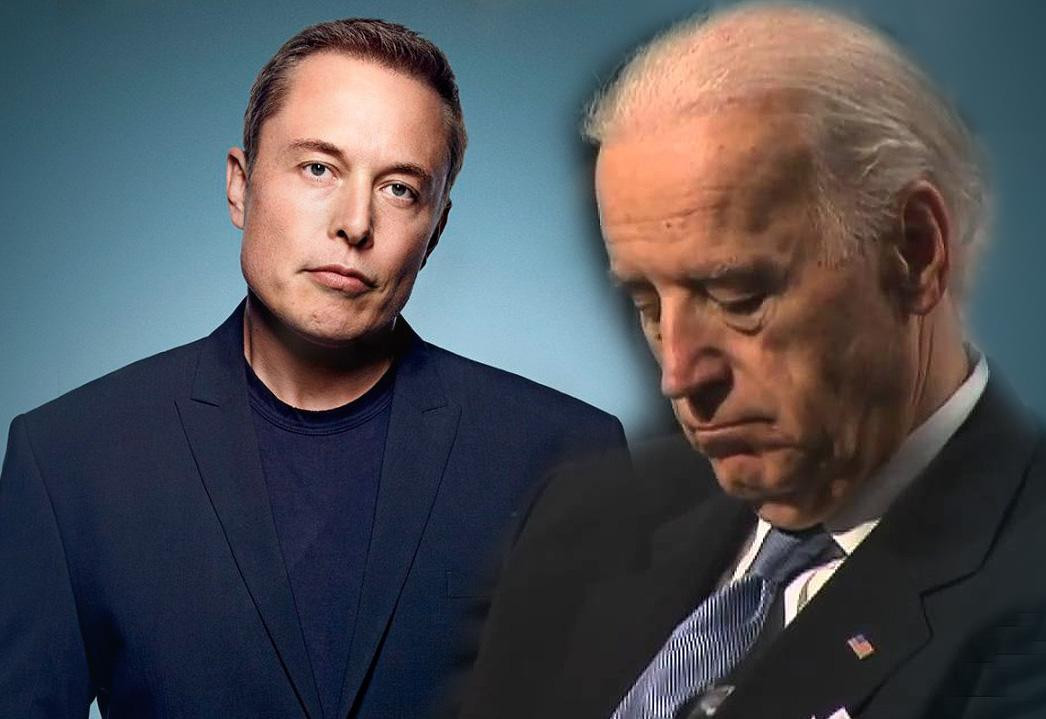 Elon Musk y Joe Biden