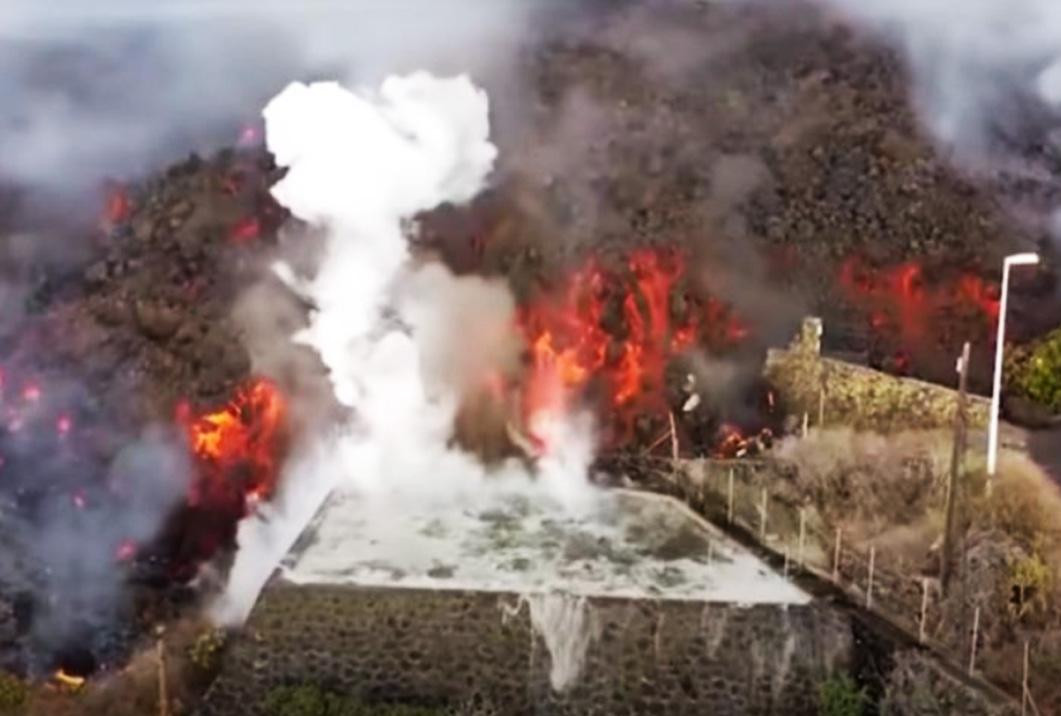 Volcán Cumbre Vieja, España, NA