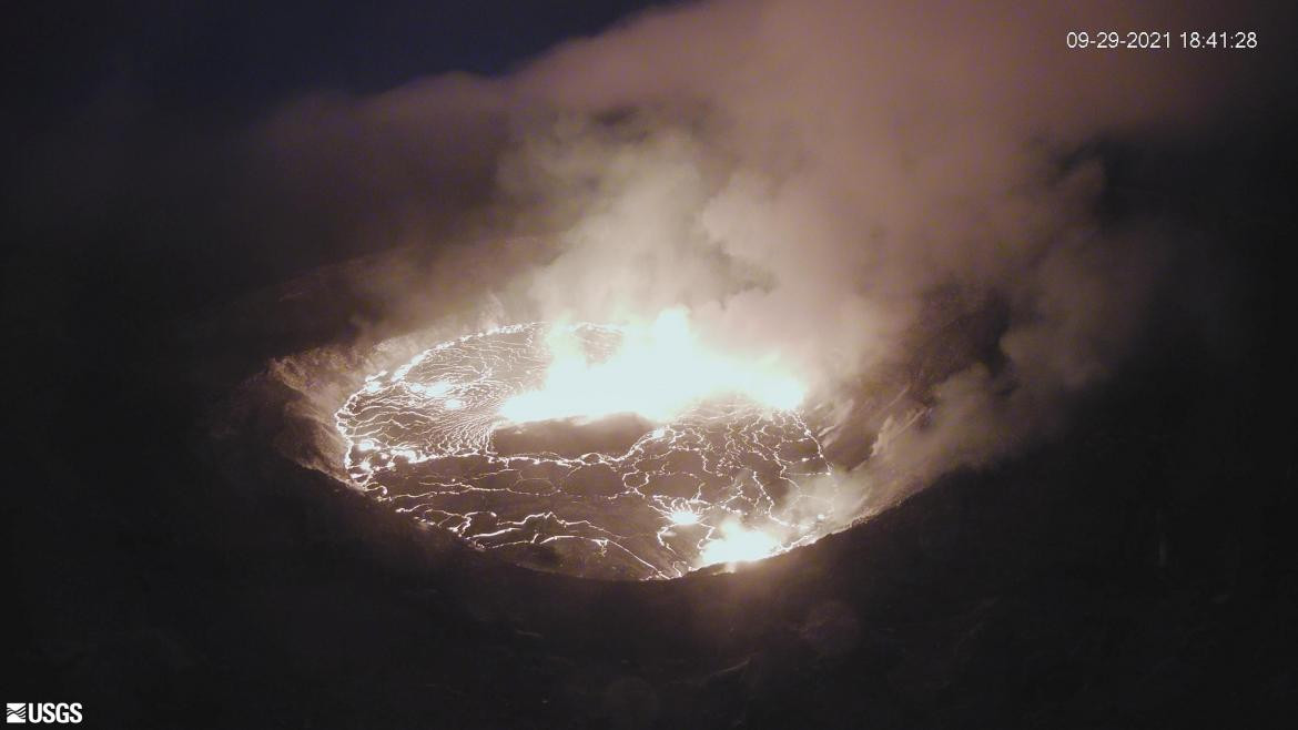 Volcán activo Kilauea, Hawaii, Reuters