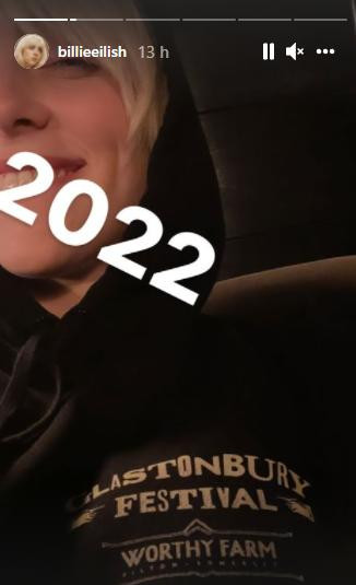 Billie Eilish, Instagram