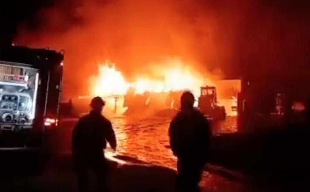 Mapuches incendiaron depósitos en Río Negro, NA