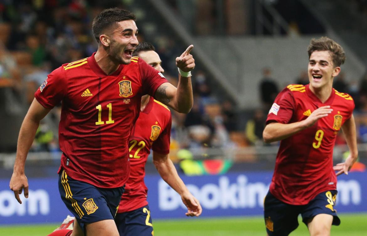 Festejo de España ante Italia por la UEFA Nations League, AGENCIA EFE