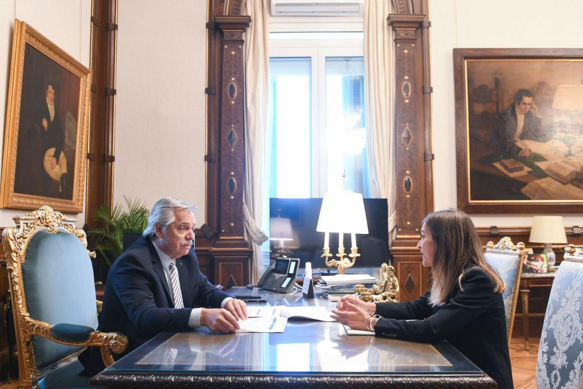 Alberto Fernández y Fernanda Raverta, PRESIDENCIA