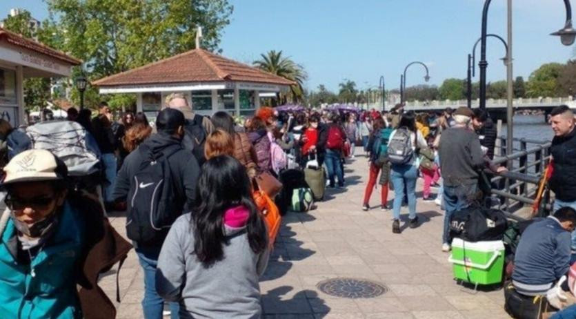 Una medida de fuerza en el Tigre complicó el movimiento de lanchas en el fin de semana largo, Foto NA