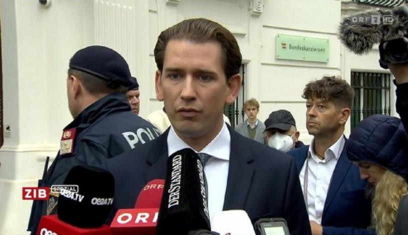 El ahora excanciller Sebastian Kurz insiste en la falsedad de las acusaciones, foto NA